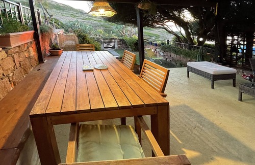 Gonnesa Maison | Antica Tonnara house on the beach with sea view and AC