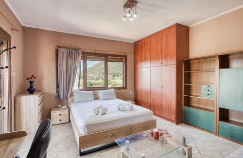 Mastichochoria Appartement | Antonela's Holiday Cottage in the countryside - Elevated View