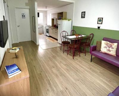 Santo Angelo Appartement | Ap de 2 quartos com AR, wifi e garagem - Bairro tranquilo