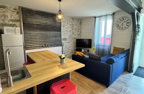 La Bernerie-en-Retz Appartement | Appart. 50m² 5 pers. 2 CH Centre-Gare-Mer à pied !