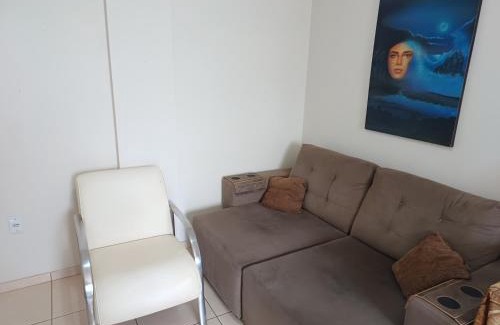 Santo Angelo Appartement | Apart próximo a Unimed, Catedral e HSA de 2 quartos com 2 Ar-cond, mini-Academia e garagem no Centro-sul