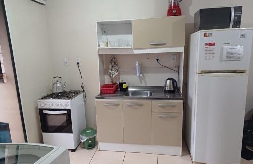 Santo Angelo Appartement | Apart próximo a Unimed, Catedral e HSA de 2 quartos com AR, mini-Academia e garagem no Centro-sul