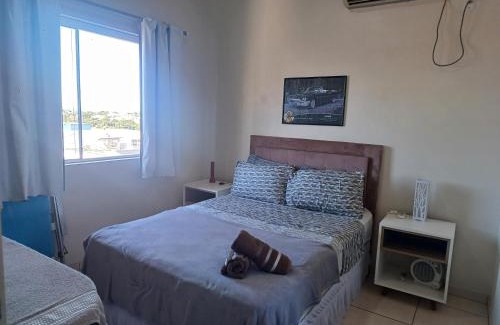 Santo Angelo Appartement | Apart próximo a Unimed, Catedral e HSA de 2 quartos com 2 AR, mini-Academia e garagem no Centro-sul