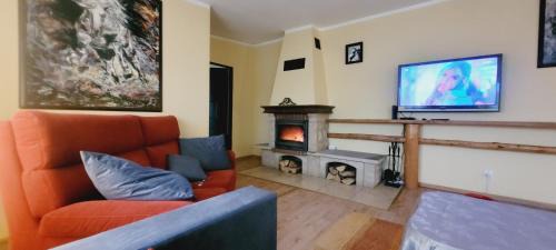 Kamienna Gora Appartement | Apartament Alcatraz 90m z kominkiem Kamienna Góra