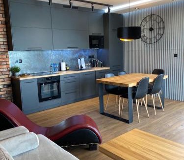 Czeladz Appartement | Apartament Grey Love w Czeladzi, FV, 8km do Katowic