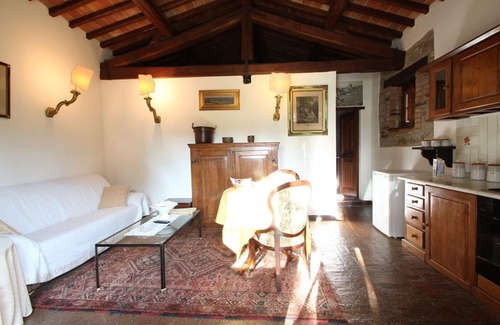 Il Borgo Appartement | Residence à Cortone avec 1 chambres à coucher, 2 couchages
