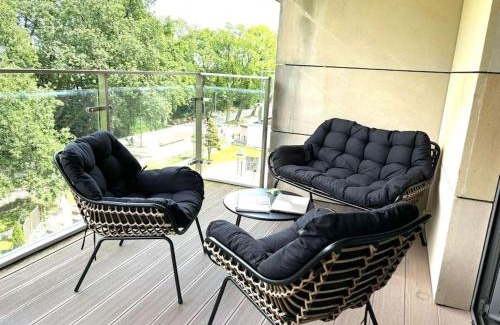 Dzielnica Uzdrowiskowa Appartement | Apartament przy plaży w Hotelu Diune