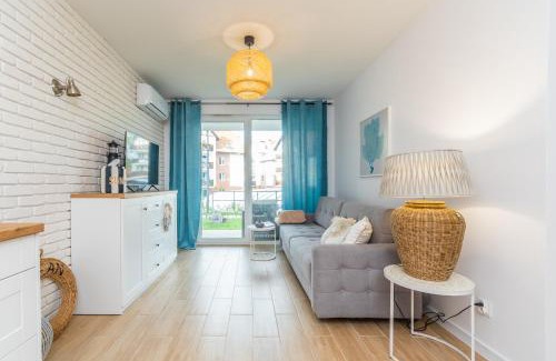 Sztutowo Appartement | Apartament Turkus z basenem