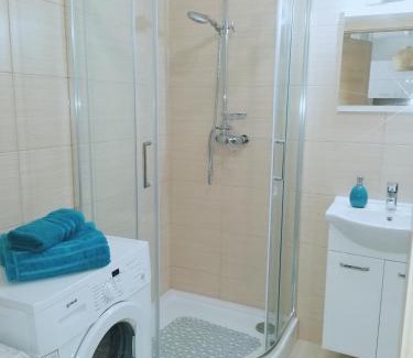 Kolobrzeg Appartement | Apartament Turkus z ogrodem