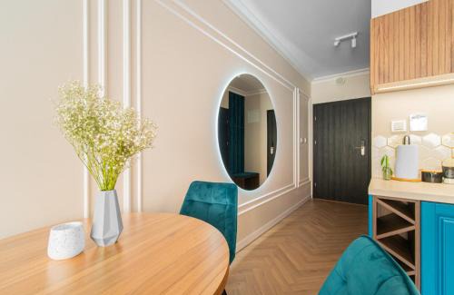 Dzielnica Uzdrowiskowa Appartement | Apartament Turkusowa Przystań z klimatyzacją - Solny Resort A102