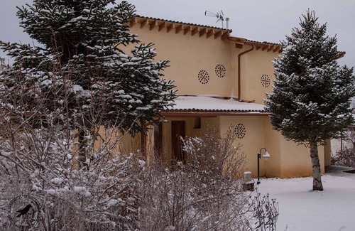 Vega del Codorno Hôtel | Apartamento Biosostenible Jardín del Río Cuervo Duplex fumeurs / animaux de compagnie