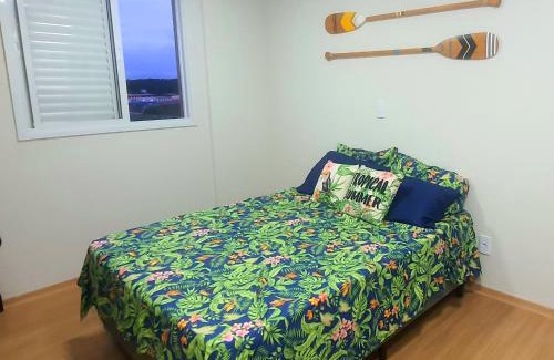 Jau Appartement | Apartamento com 2 Quartos sendo 1 suíte no Central Park Jaú