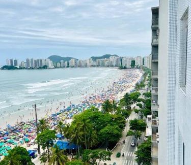 Pitangueiras Appartement | Apartamento frente mar Guarujá Pitangueiras pé na areia