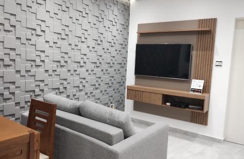 Gonzaga Appartement | Apartamento Luxuoso à Beira-mar no Gonzaga - Ideal para Casais e Famílias