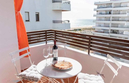 Punta Umbria Appartement | Apartamento Nuevo Junto a la Playa Vistas al mar