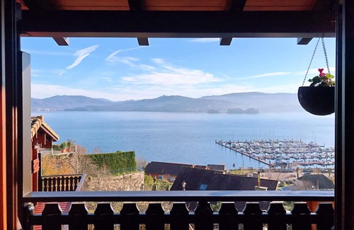 San Adrian de Cobres Cottage | Appartement avec vue sur la Ría de Vigo, 2/3 personnes à Pontevedra