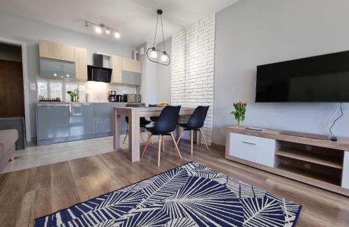 Uniescie Appartement | Apartamenty Enklawa Przy Plaży - SALA ZABAW, SIŁOWNIA, PARKING W CENIE - 365PAM