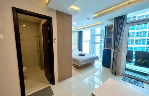 Tangerang Appartement | apartemen brooklyn alsut Studio bergaya modern,pusatkota,cozy,pool,gym,wifi