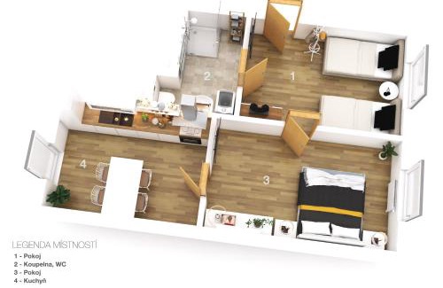 Mikulcice Appartement | Apartmány Mikulčice