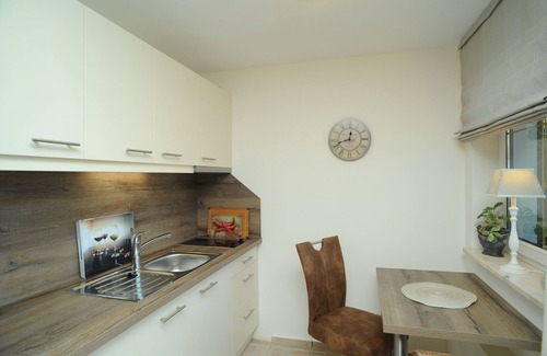 Buckow Appartement | Apartment Bellevue in a chalet on Lake Sader