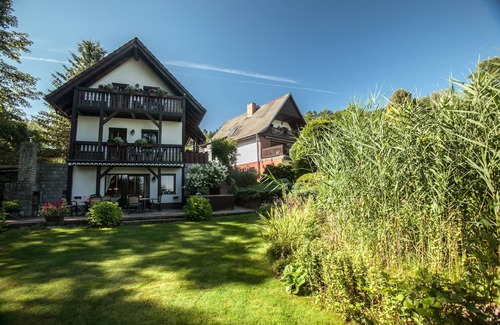 Buckow Appartement | Apartment Seeperle in the chalet at the lake Sader