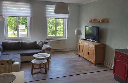Kirch Mulsow Appartement | Appartement "Das Landhaus 1" avec jardin partagé et Wi-Fi
