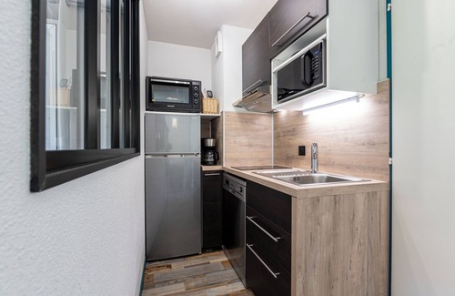 Saint-Francois-Longchamp Appartement | Appartement 'Appartement 6 Personnes' avec vue sur les montagnes, balcon et Wi-Fi