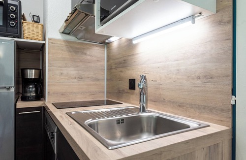 Saint-Francois-Longchamp Appartement | Appartement 'Appartement 6 Personnes' avec vue sur les montagnes, balcon et Wi-Fi