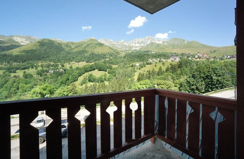 Saint-Francois-Longchamp Appartement | Appartement 'A3 209 Appart Au Pied Des Pistes' avec vue sur la montagne et balcon