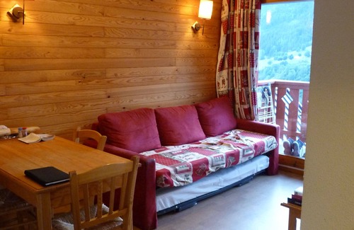 Saint-Francois-Longchamp Appartement | Appartement 'St François Longchamp 1650' avec vue montagne, terrasse partagée et climatisation