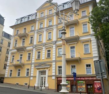 Marianske Lazne Appartement | Apartman 37 rezidence Britania v centru Mariánských Lázní
