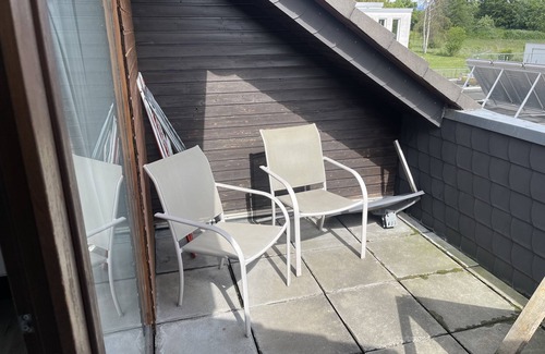 Fuldabruck Appartement | Appartement-Budget-Salle de bain privée séparée-Vue sur la cour