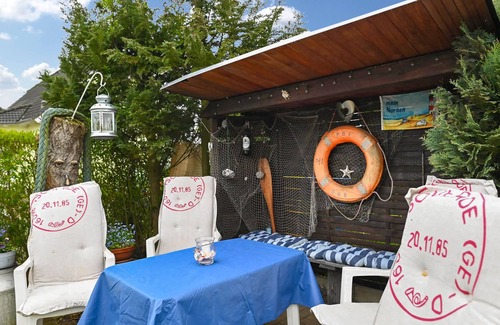 Bartenshagen-Parkentin Appartement | Appartement 'Ferienwohnung Küstenstübchen Gruse' avec terrasse, jardin et Wi-Fi