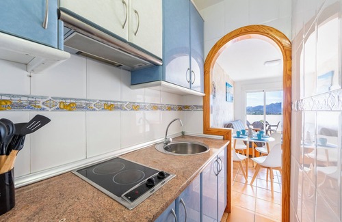 El Pozo de los Frailes Appartement | Appartement 'Maracas 2' avec vue sur la montagne, terrasse privée et climatisation