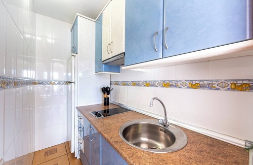 El Pozo de los Frailes Appartement | Appartement 'Maracas 2' avec vue sur la montagne, terrasse privée et climatisation