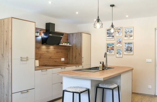 Saint-Pierre-d'Albigny Appartement | Apartment 'Entre Cimes Et Vignes - Clim Wifi' with Mountain View, Wi-Fi and Air Conditioning