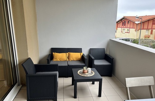 Vieux-Boucau-les-Bains Appartement | Appartement avec vue sur océan chambre séparée park priv. dans résidence calme