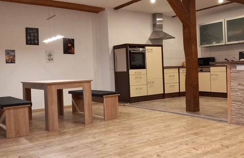 Hildesheim District Appartement | Appartement "1 Bartölke" avec terrasse privée et Wi-Fi
