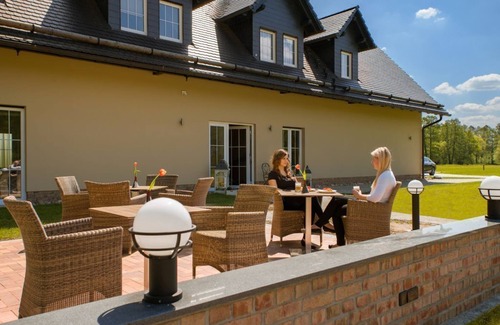Burg-Dorf Appartement | Apartment 1 living room/kitchenette, bedroom, shower/toilet, breakfast - Schrebenza Apartments & Nature