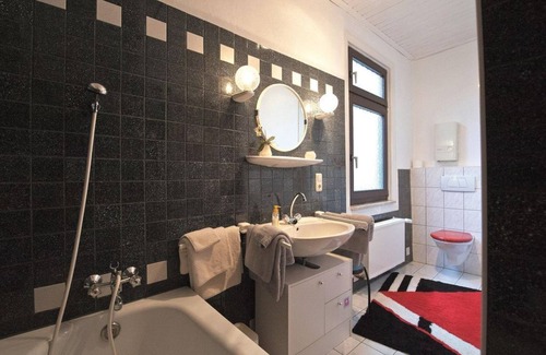 Mainz-Bingen Lit Et Petit-Déjeuner | Appartement 1 - "Riesling" - appartement tuile
