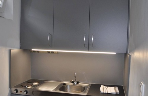 Podersdorf am See Appartement | Apartment/1 Schlafraum/dusche, WC - Appartementhaus Josefikeller