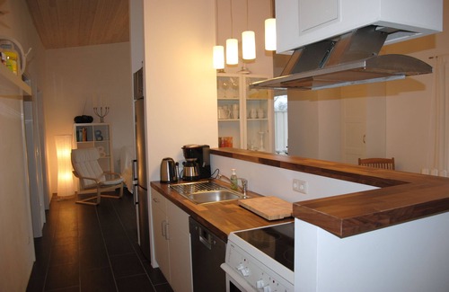 Neukloster Appartement | Appartement 1 avec sauna baril, adapt�� aux personnes allergiques - Ferienhaus Ravensruh