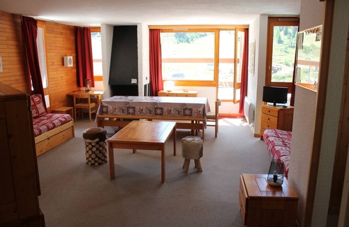 Plagne Centre Appartement | Appartement 10 personnes Plagne Bellecôte avec terrasse au pied des pistes