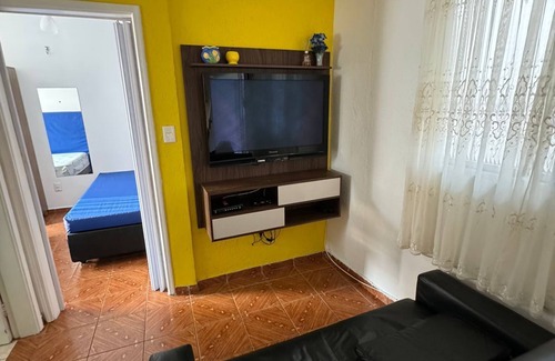Tupi Appartement | Apartment 100 meters from Praia Grande - Vila Tupi