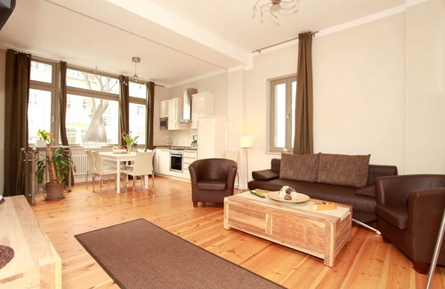 Warnemuende Appartement | Appartement 2 - Appartement dans la villa de ville (TD)