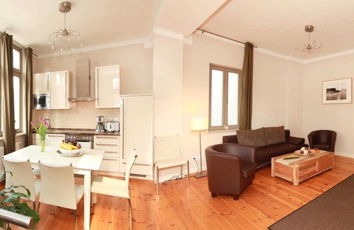 Warnemuende Appartement | Appartement 2 - Appartement dans la villa de ville (TD)