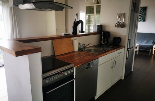 Neukloster Appartement | Appartement 2 avec baignoire et animaux acceptés - Ferienhaus Ravensruh