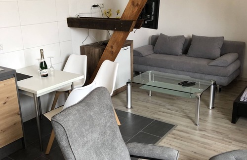 Monkebude Appartement | Apartment 3 Haffblick mit Dachterasse