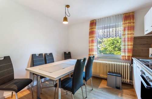 Usseln Appartement | Appartement '3 Kirsche' avec vue sur les montagnes, jardin partagé et Wi-Fi