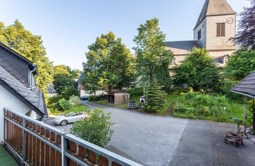 Usseln Appartement | Appartement '3 Kirsche' avec vue sur les montagnes, jardin partagé et Wi-Fi